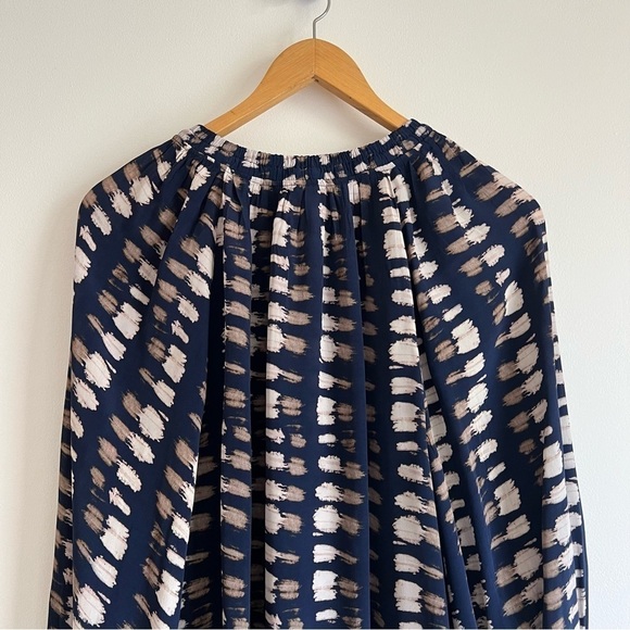 Apiece Apart Galleta Top in Navy Shibori - Picture 14 of 16